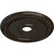 Ekena Millwork Wreath Ceiling Medallion (Fits Canopies up to 6"), 21 1/8"OD x 3 5/8"ID x 7/8"P, Stone Hearth CM21WRSHF - alternate 3